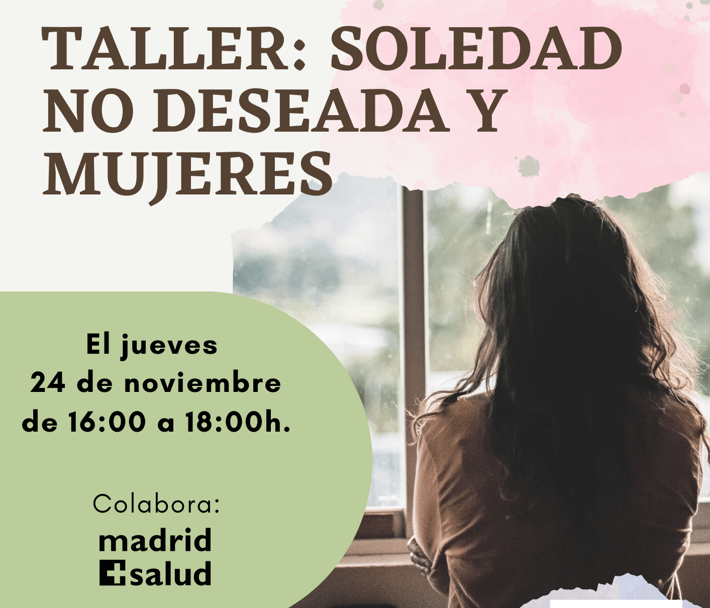 Taller Soledad no deseada y mujeres