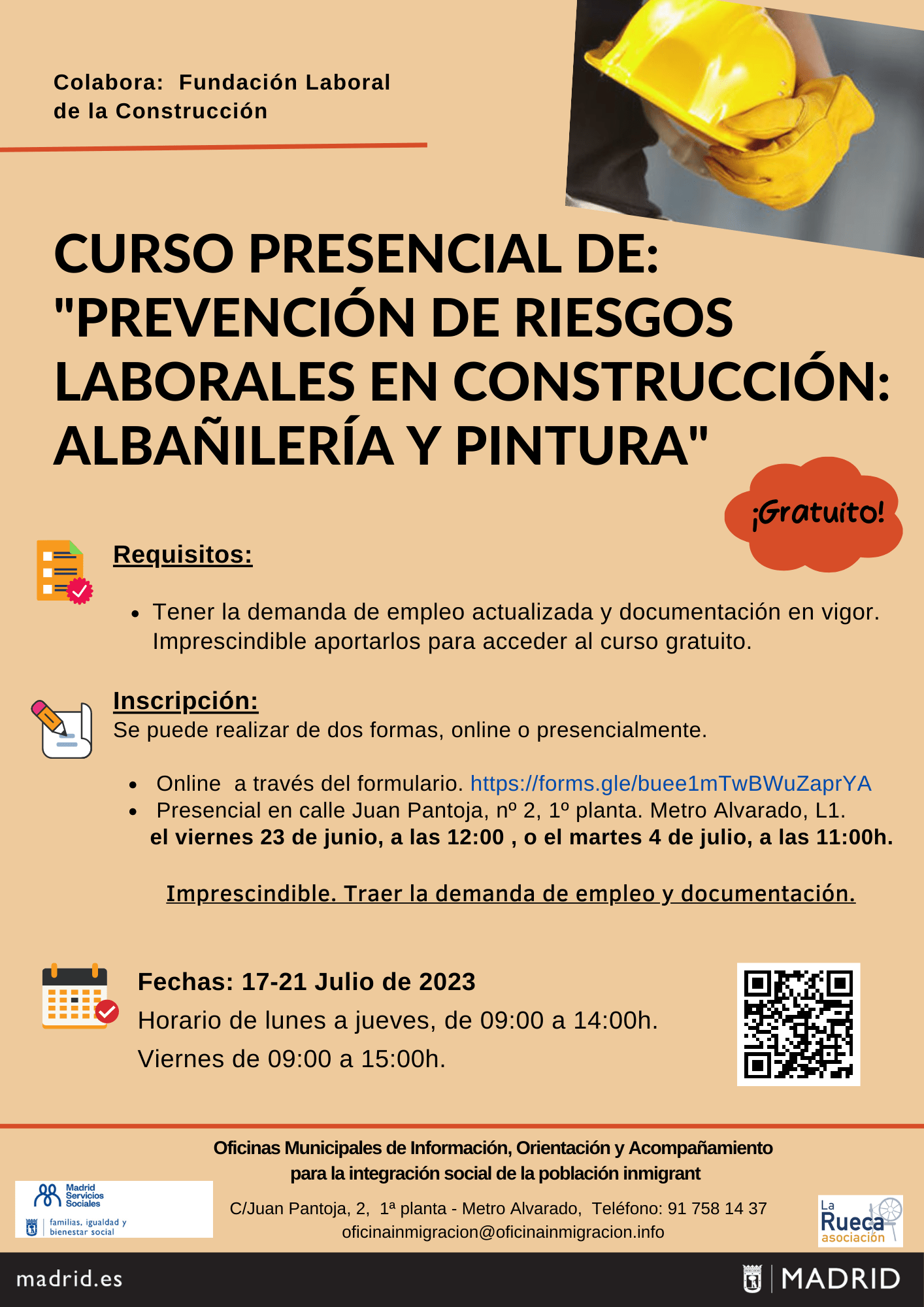 CURSO DE PREVENCI N DE RIESGOS LABORALES EN CONSTRUCCI N Y PINTURA CURSO DE PREVENCI N DE RIESGOS LABORALES EN CONSTRUCCI N Y PINTURA