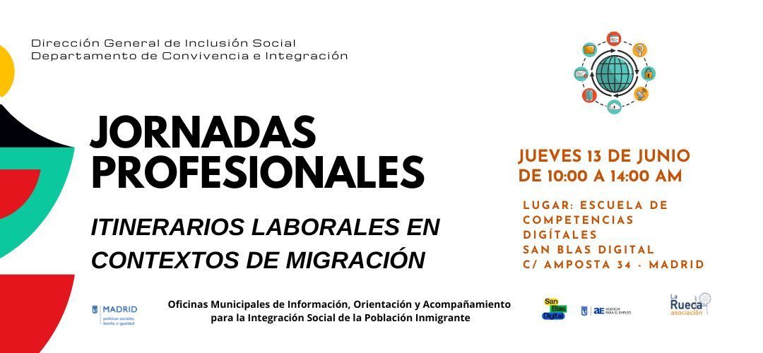 ¡Últimos días de inscripción para las Jornadas Profesionales «Itinerarios laborales en contextos de migración»