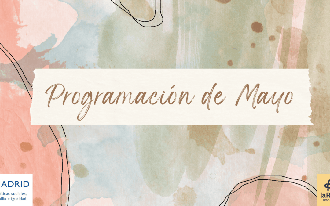 Programación de actividades de Mayo