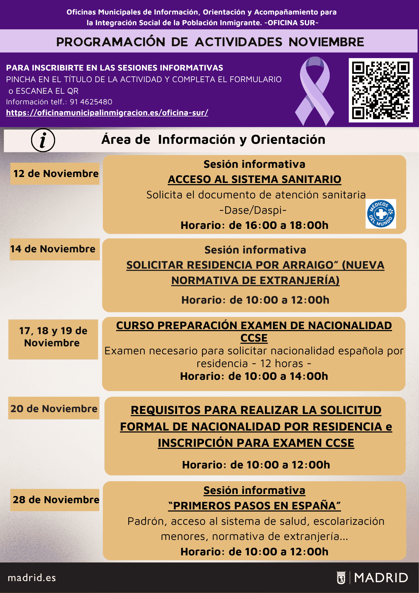 11. PROGRAMACIÓN NOVIEMBRE 2025 -OFICINA SUR com
